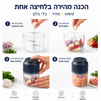 PrepMaster™  קוצץ ירקות מקצועי