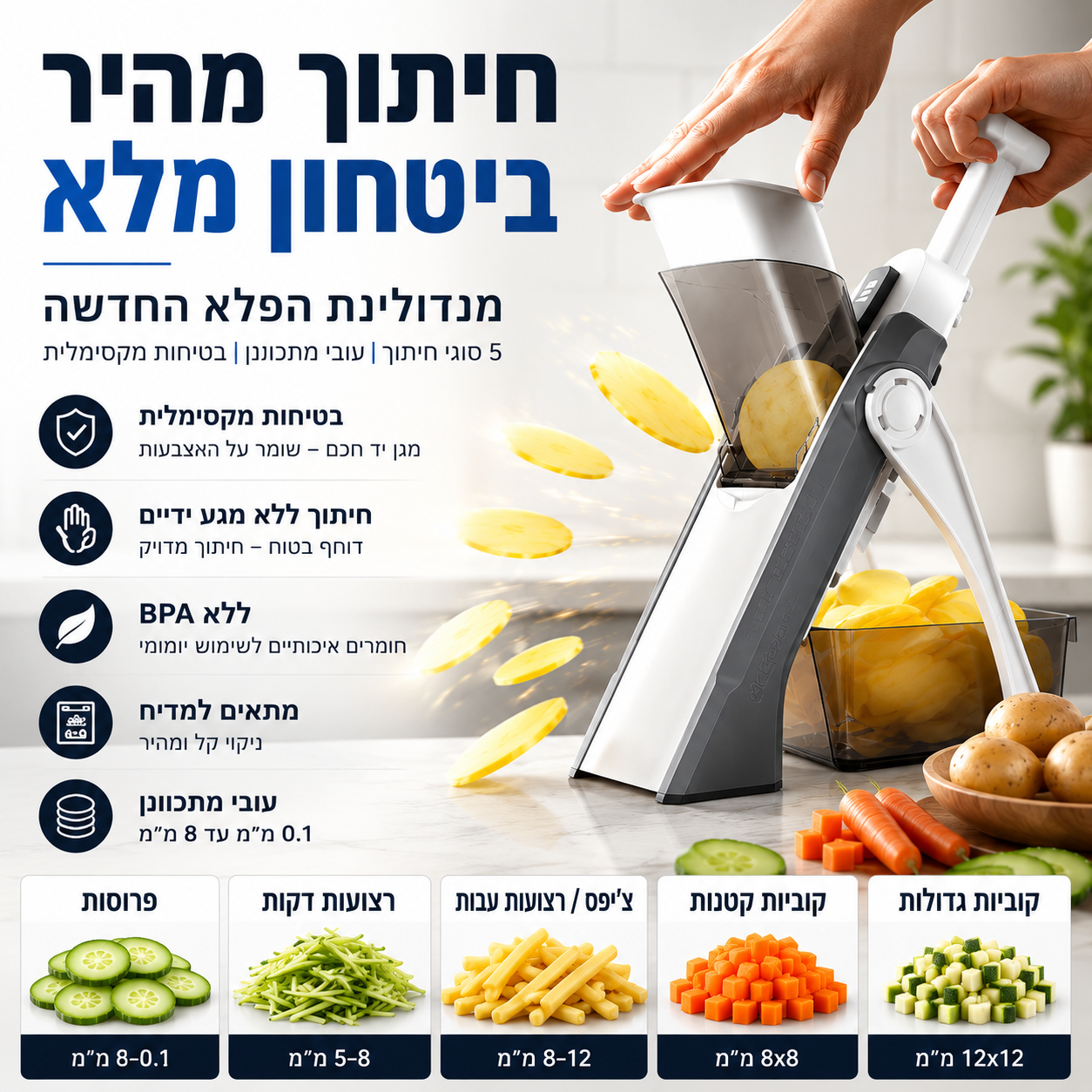מנדולינת הפלא | SliceMaster
