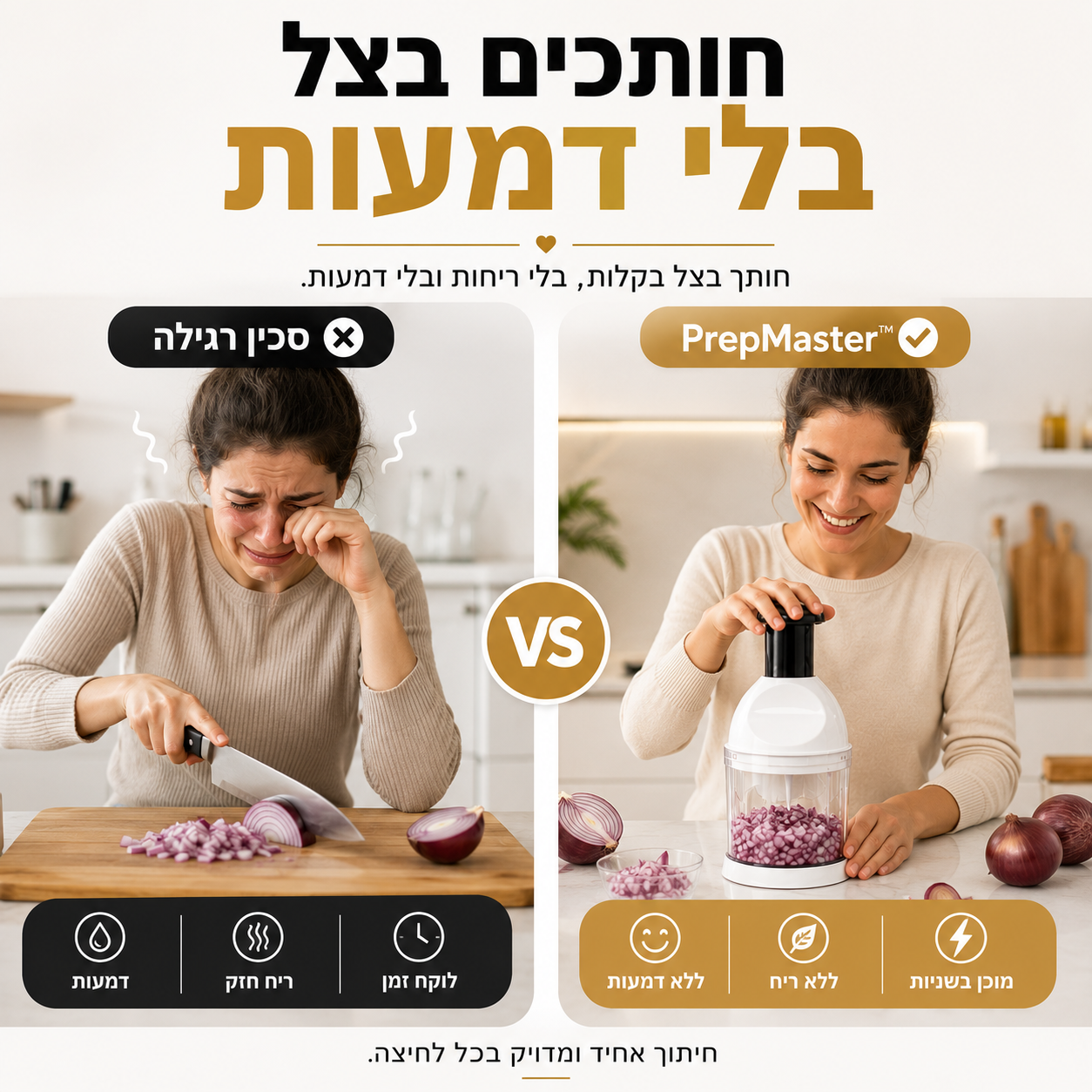 קוצץ ירקות מקצועי | PrepMaster™