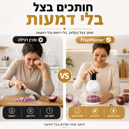 קוצץ ירקות מקצועי | PrepMaster™