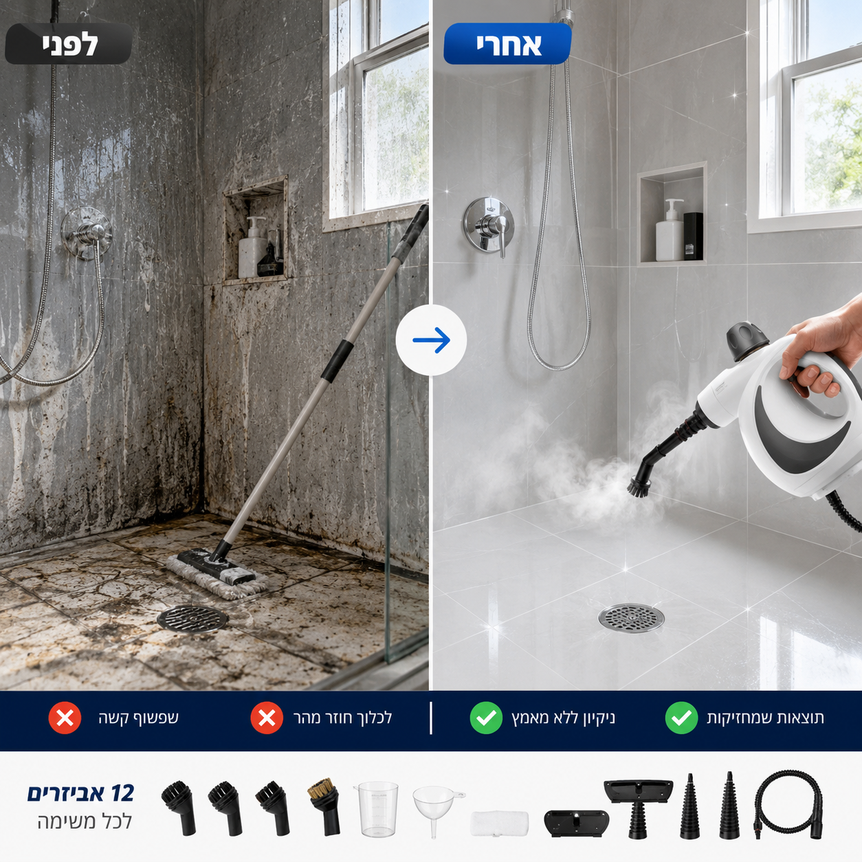מנקה האדים החכם | HOMELY