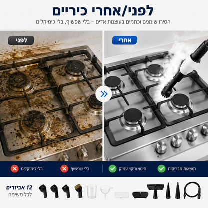 מנקה האדים החכם | HOMELY